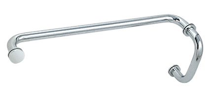 BM 6 in. Pull Handle and 18 in. Towel Bar Combination