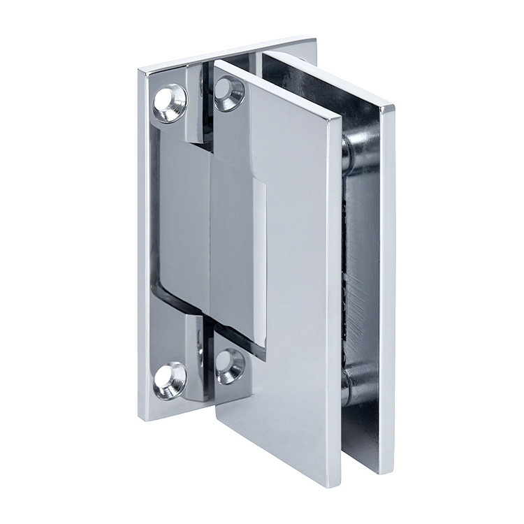 CRL Geneva 037 Series Wall Mount Full Back Plate Standard Hinge