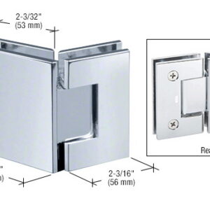 CRL Geneva 045 Series 135 Degree Glass-to-Glass Hinge