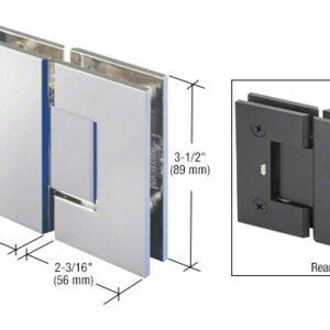 CRL Geneva 180 Series 180 Degree Glass-to-Glass Standard Hinge