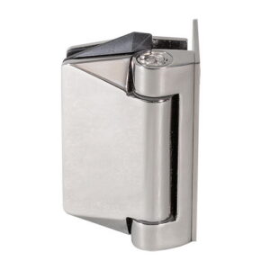 Polaris 125 Wall Mount Gate Hinge – Polished Stainless
