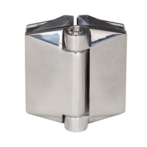 Polaris 125 Glass-to-Glass Gate Hinge – Polished Stainless