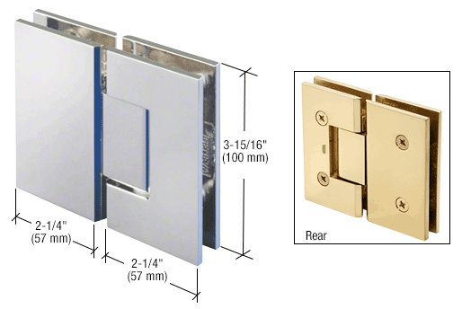 CRL Vienna 180 Series Glass-to-Glass Hinge
