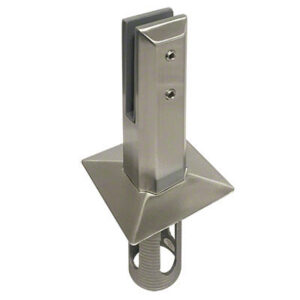 Square Core Mount Friction-Fit Spigot – Brushed Stainless