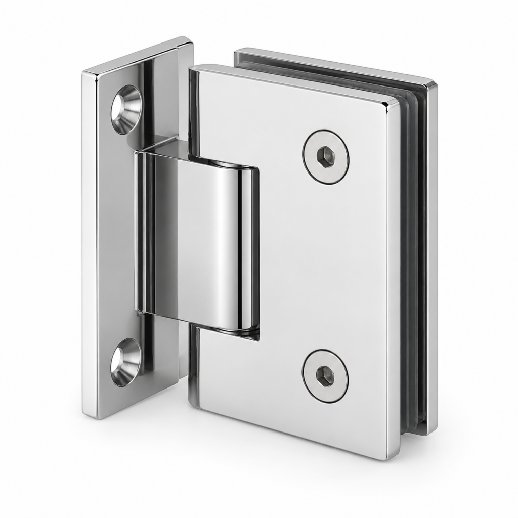 90° Frameless Shower Door Hinge